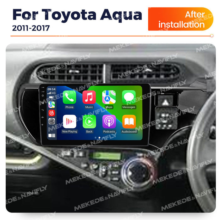 Suitable for toyota aqua 2011-2017 right toyota aqua right-hand drive car android navigator