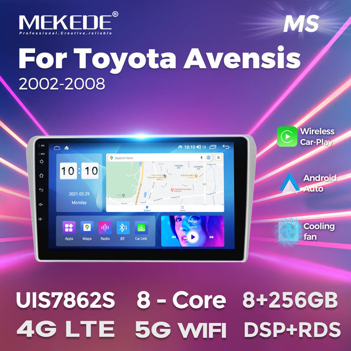 Suitable for toyota avensis 2002-2008 toyota avensis car multimedia android navigator