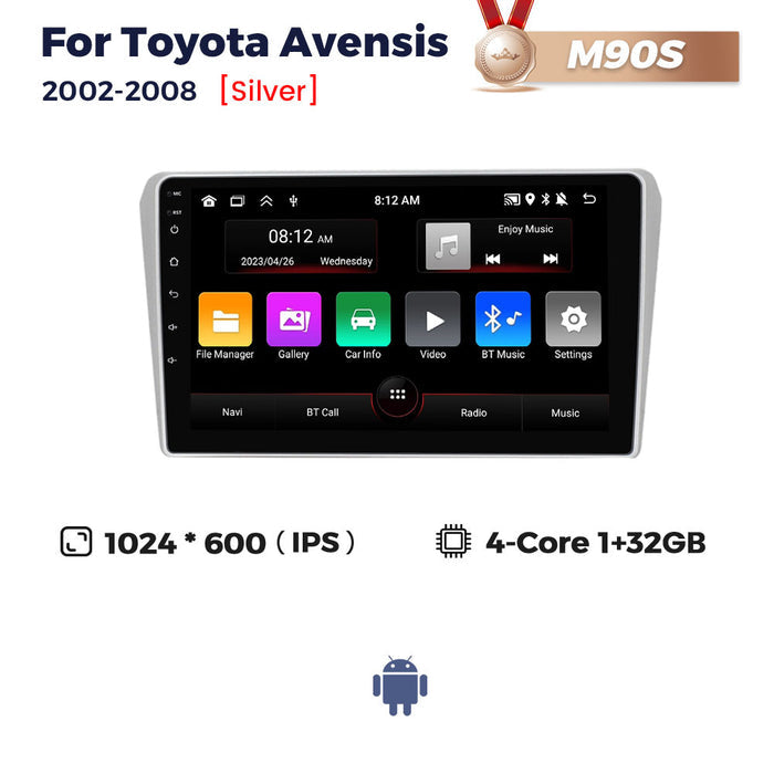 Suitable for toyota avensis 2002-2008 toyota avensis car multimedia android navigator