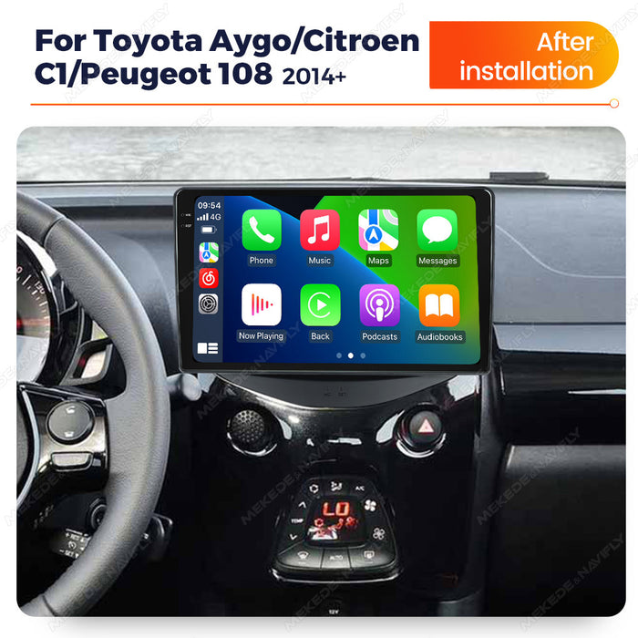 Suitable for toyota aygo peugeot 108 citroen c1 2014+ android car navigation