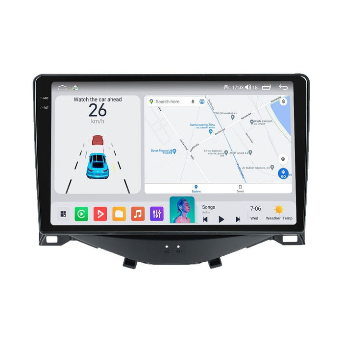 Suitable for toyota aygo peugeot 108 citroen c1 2014+ android car navigation