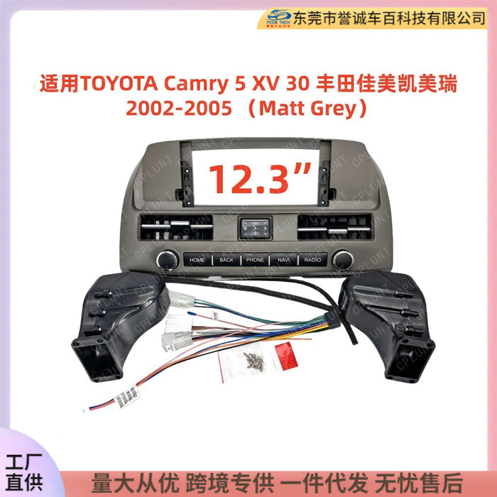 Suitable for toyota camry5xv 30 toyota camry/camry central control navigation frame restorationdvd panel