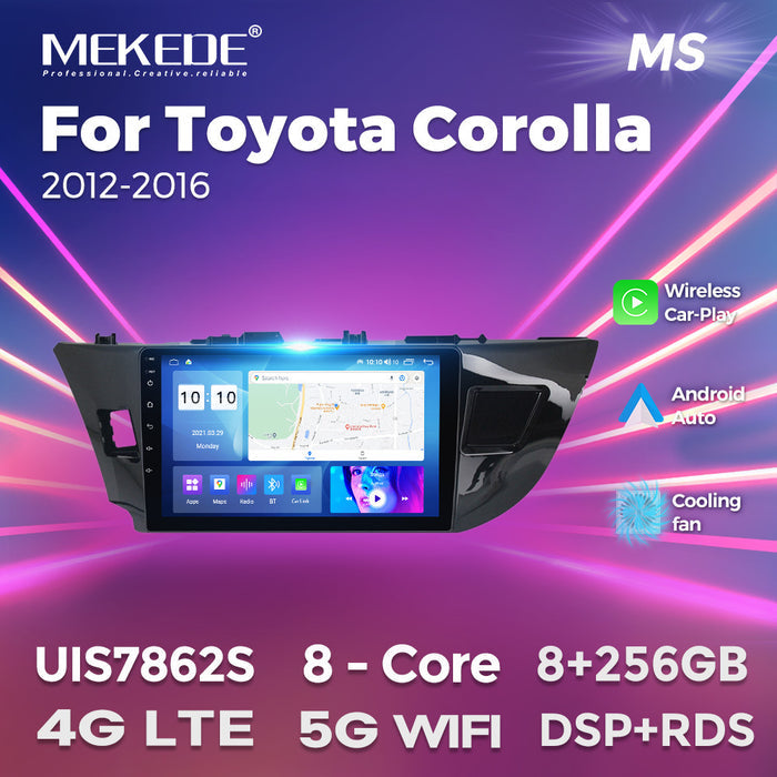 Suitable for toyota corolla 2012-2016 toyota corolla ralink android car smart navigation