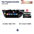 Suitable for toyota corolla 2012-2016 toyota corolla ralink android car smart navigation