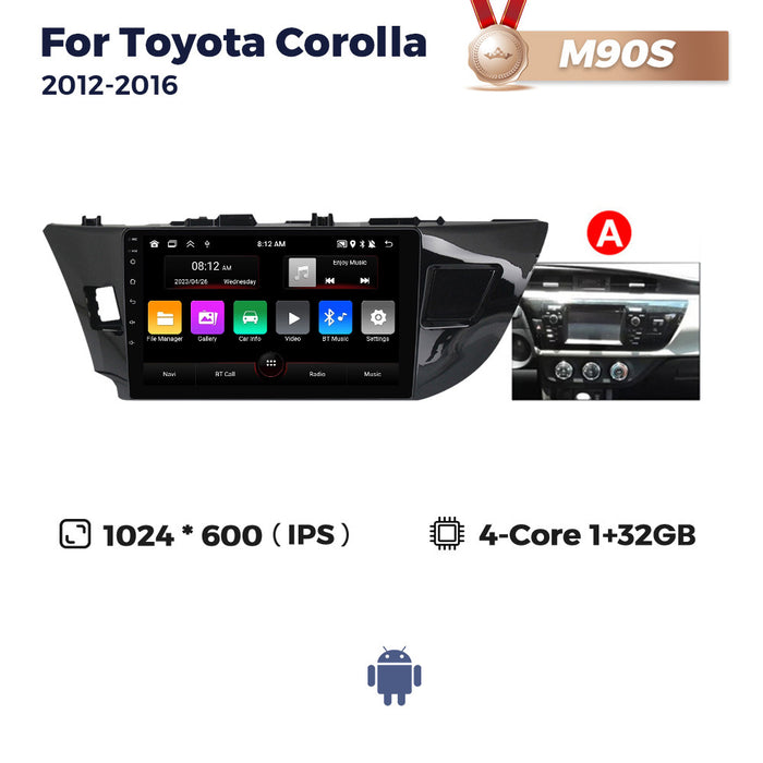 Suitable for toyota corolla 2012-2016 toyota corolla ralink android car smart navigation