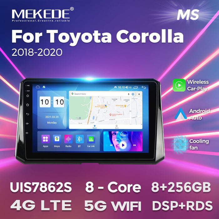 Suitable for toyota corolla 2018-2019 toyota corolla car large screen android navigator