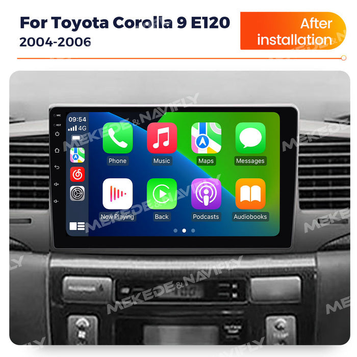 Suitable for toyota corolla 9 e120 2004-2006 car android navigation
