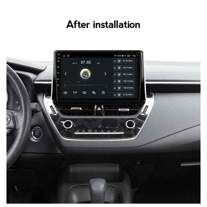 Suitable for Toyota Corolla auris 18-19 Android large-screen central control car navigation screen 8 + 128G