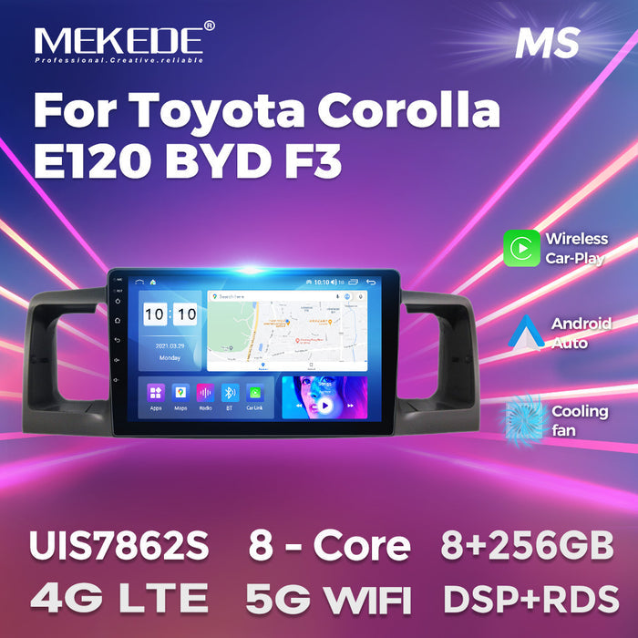 Suitable for toyota corolla car large screen android central control navigator carplay