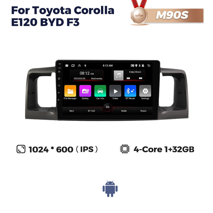 Suitable for toyota corolla car large screen android central control navigator carplay