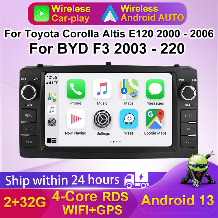 Suitable for toyota corolla f3 2003-2006 corolla 7inch car android smart navigator