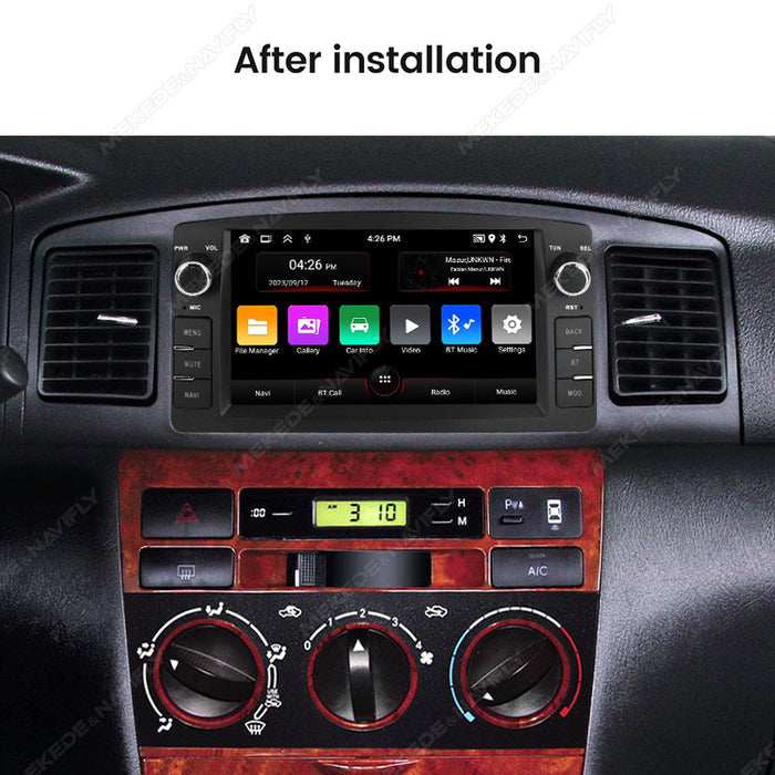 Suitable for toyota corolla f3 2003-2006 corolla 7inch car android smart navigator