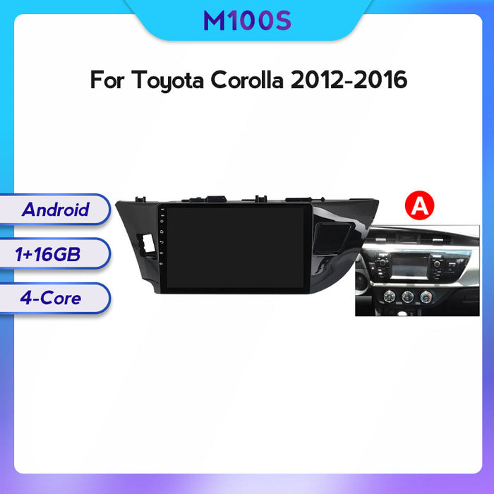 Suitable for Toyota Corolla Leiling 12-16 Android large screen central control car navigation screen 8 + 128G