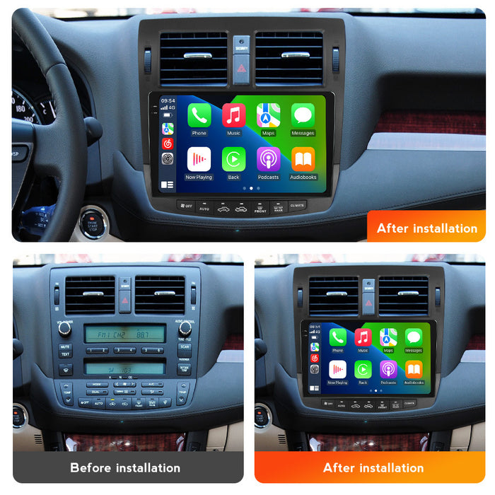 Suitable for Toyota Crown 13 2007-2011 Android Large Screen Central Navigation Radio Carplay
