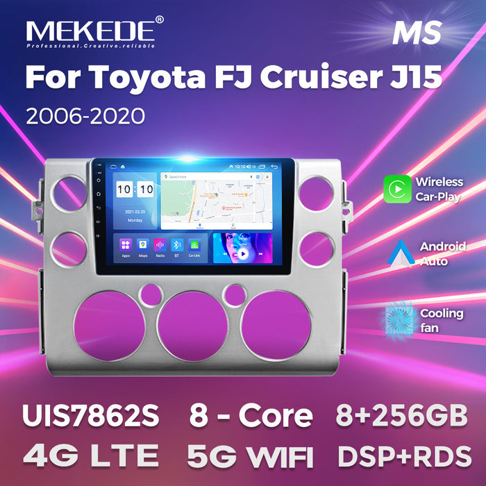 Suitable for toyota fj cruiser j15 2006-2020 toyota cruiser smart android navigation