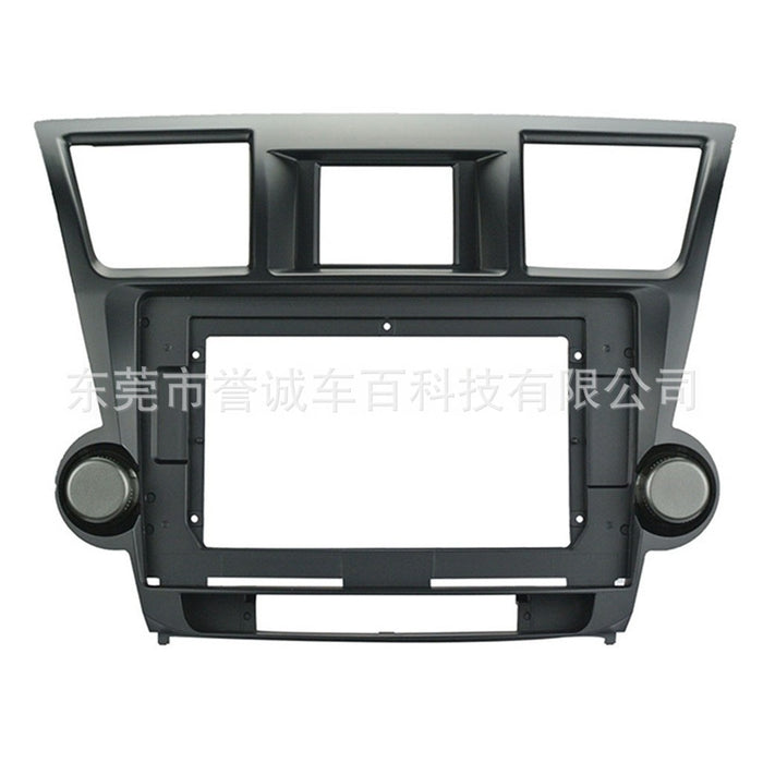Suitable for toyota highlander highlander 07 audio restoration car navigation frame panel versatile frame
