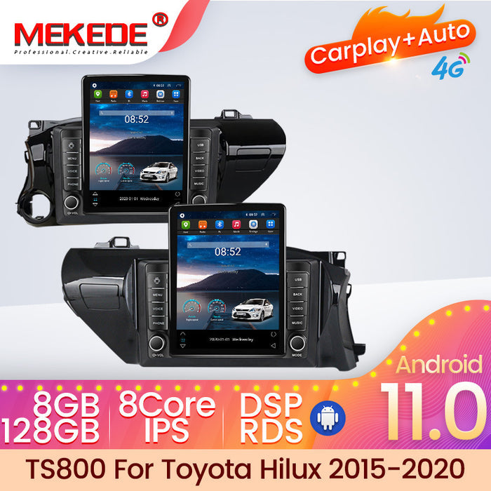 Suitable for toyota hilux 2015-2020 toyota hilux runner android navigation stone tablet