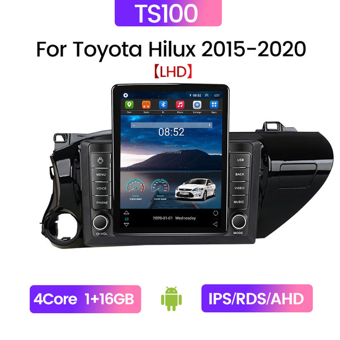 Suitable for toyota hilux 2015-2020 toyota hilux runner android navigation stone tablet