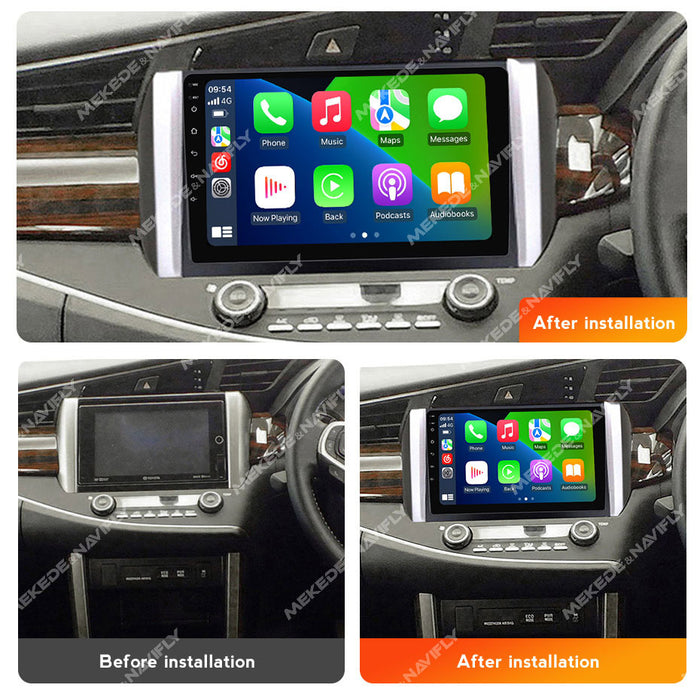 Suitable for toyota innova 2015-2017 export car large screen android navigator cross-border exclusive supply