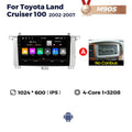 Suitable for toyota land cruiser 100 2002-2007 toyota land cruiser android navigator
