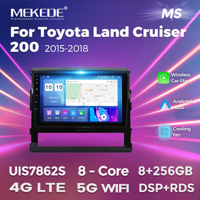 Suitable for toyota land cruiser 200 car large screen android navigator