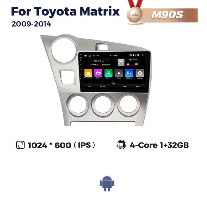 Suitable for toyota matrix 2009-2014 toyota smart android car smart central navigation system