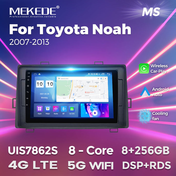 Suitable for toyota noah 2007-2013 imported toyota voxy car large screen android navigation motherboard