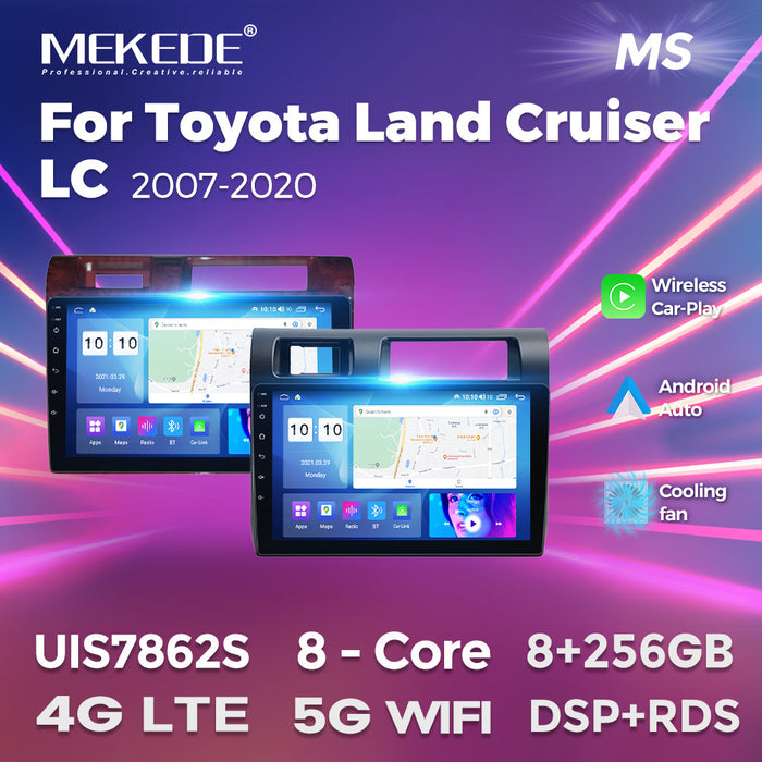 Suitable for toyota pickup truck toyota land cruiser lc70 79 series android navigator