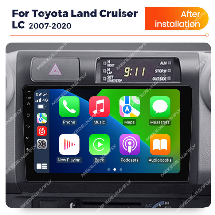 Suitable for toyota pickup truck toyota land cruiser lc70 79 series android navigator