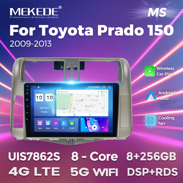 Suitable for toyota prado 150 2010-2013 toyota overbearing prado android car navigation