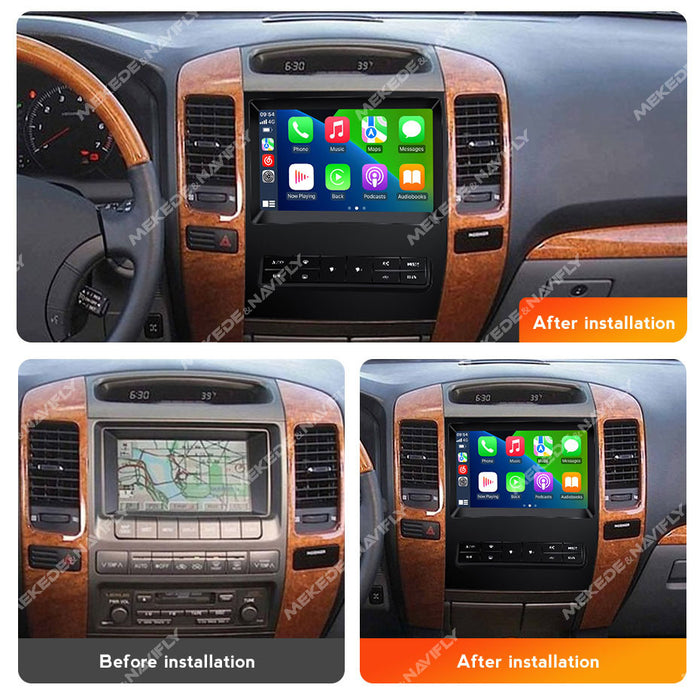 Suitable for toyota prado gx470 2002-2009 (old model) high-spec smart android navigation system
