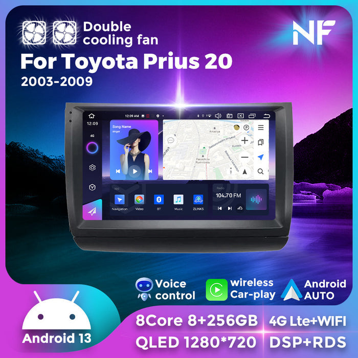 Suitable for toyota prius 20 2003-2009 toyota prius 9inch android car navigation