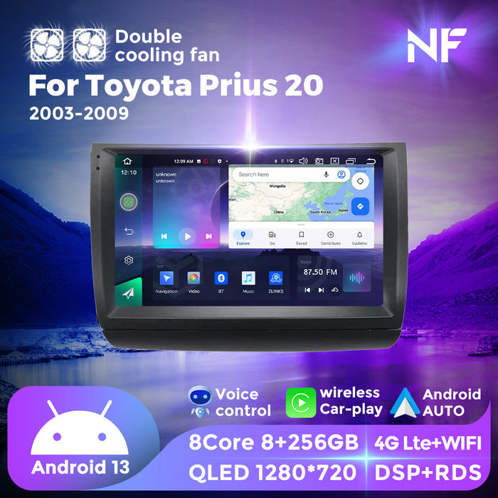 Suitable for toyota prius 20 2003-2009 toyota prius 9inch android car navigation