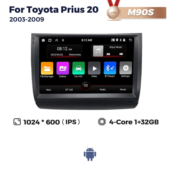 Suitable for toyota prius 20 2003-2009 toyota prius car large screen android navigator