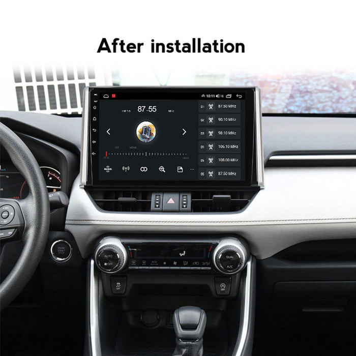 Suitable for Toyota RAV4 18-20 modified Android large-screen central control car navigation screen 8 + 128G