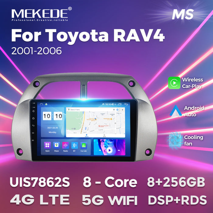 Suitable for toyota rav4 2001-2006 toyota rav4 car smart android navigator mekede