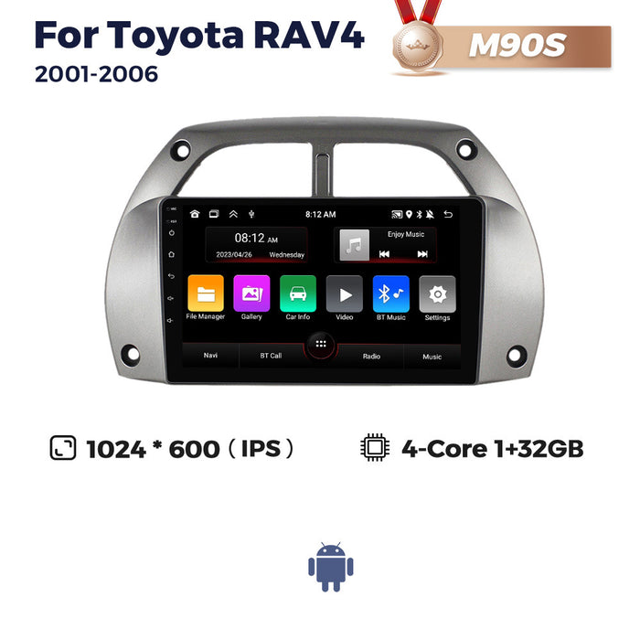 Suitable for toyota rav4 2001-2006 toyota rav4 car smart android navigator mekede