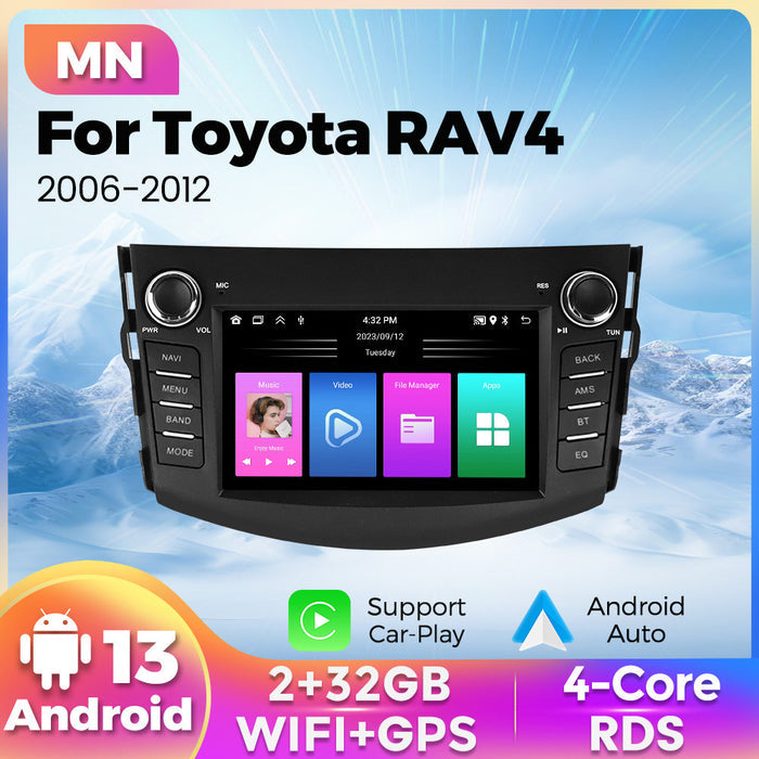 Suitable for toyota rav4 2006-2012 toyota rav4 special car android navigator with button