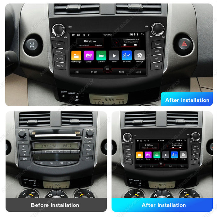 Suitable for toyota rav4 2006-2012 toyota rav4 special car android navigator with button