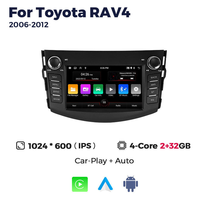Suitable for toyota rav4 2006-2012 toyota rav4 special car android navigator with button