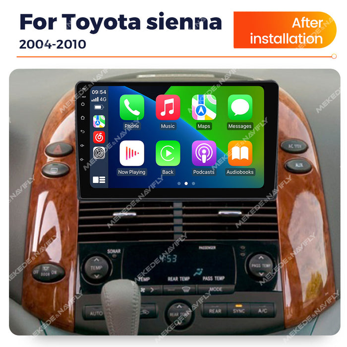 Suitable for toyota sienna 2004-2010 sienna car large screen android navigator cross-border supply