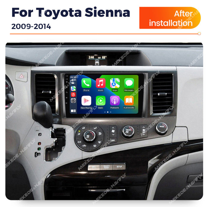 Suitable for toyota sienna 2009-2014 toyota sienna smart android large screen car navigation system