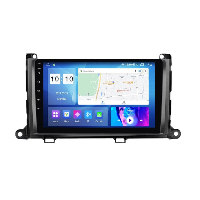 Suitable for toyota sienna 2009-2014 toyota sienna smart android large screen car navigation system