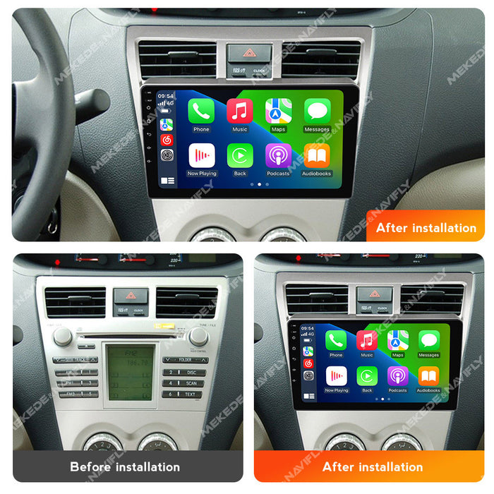 Suitable for toyota vios 2007-2012 toyota vios car large screen android smart navigator