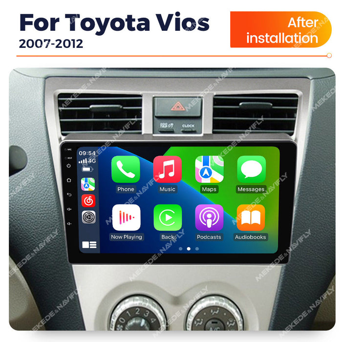 Suitable for toyota vios 2007-2012 toyota vios car large screen android smart navigator