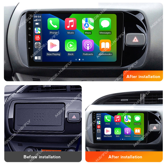 Suitable for toyota vitz 2016-2020 toyota vitz car large screen android navigator cross-border