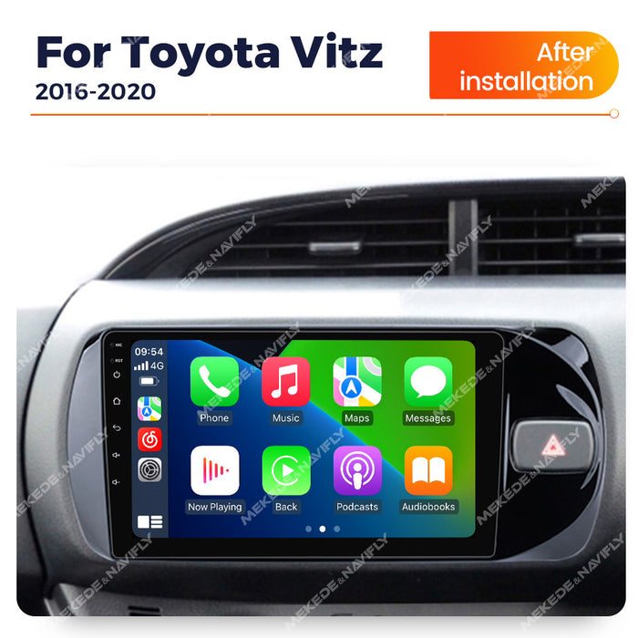 Suitable for toyota vitz 2016-2020 toyota vitz car large screen android navigator cross-border