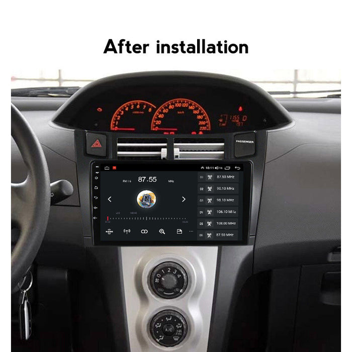 Suitable for Toyota Yaris 05-12 to Android large screen central control car navigation screen 8 + 128
