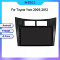 Suitable for Toyota Yaris 05-12 to Android large screen central control car navigation screen 8 + 128