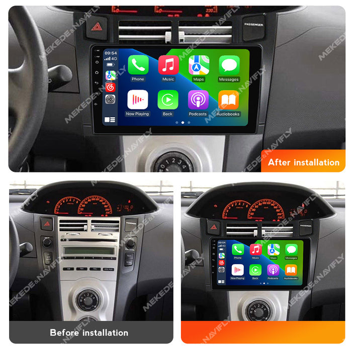 Suitable for toyota yaris 2005-2012 toyota yaris car android navigator carplay